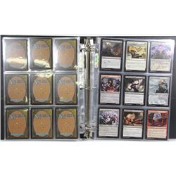 BINDER FILLED WITH "MAGIC: THE GATHERING" CARDS