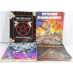 COLLECTION OF ROLE PLAYING BOOKS/MANUALS