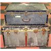 Image 1 : TWO VINTAGE STORAGE TRUNKS