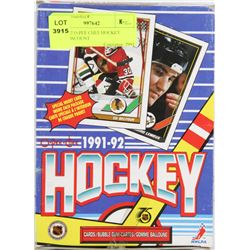 1991-1992 O-PEE CHEE HOCKEY CARDS 36COUNT