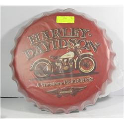 HARLEY DAVIDSON "A TIMELESS TRADITION" BEER CAP