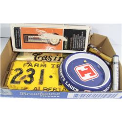 LOT OF VINTAGE & COLLECTIBLES INCLUDING 1968 FARM