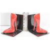 Image 1 : NEW PAIR OF STILETTO HIGH HEEL BOOK ENDS