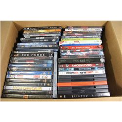 BOX OF ASSORTED DVD'S