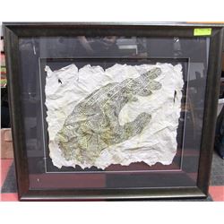 "ENIGMA" FRAMED PHOTO 33"W X 29"H