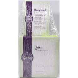 LOT OF 2 SCENTSY WARMERS FULL SIZE + PLUG IN