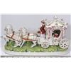 Image 1 : ROYAL PORZELAINE HORSE AND CARRIAGE MANTEL