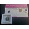 Image 1 : 7.677 CT NATURAL GREY CAT'S EYE BERYL GEMSTONE