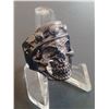 Image 1 : BLACK STAINLESS STEEL SKULL RING SIZE 9.5