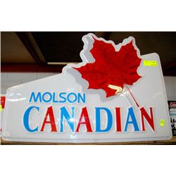 MOLSON CANADIAN LIGHT UP SIGN