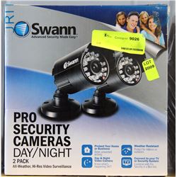 SWAN 2-PACK VIDEO SURVEILLANCE CAMERA