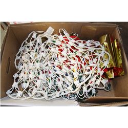 BOX OF CHRISTMAS LIGHTS