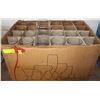 Image 1 : CASE OF 48 GLASS 20oz TUMBLERS
