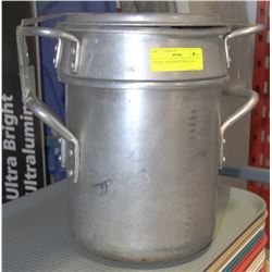 DOUBLE BOILER POT WITH LID