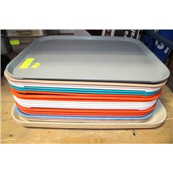 LOT OF 22 SERVICE TRAYS
