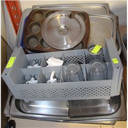 LOT OF MISC KITCHENWARE