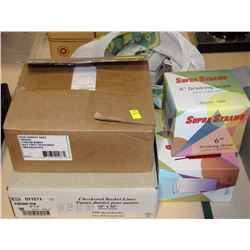 BAG OF TOILET BOWL CLEANERS WITH TWO BOXES OF