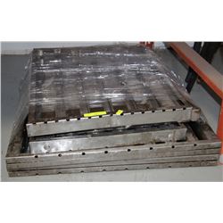 LOT OF 5 EXHAUST CANOPY FILTERS STAINLESS STEEL