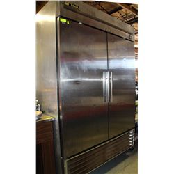 TRUE DOUBLE DOOR STAINLESS STEEL FREEZER