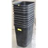 Image 1 : STACK OF OFFICE SIZE  WASTE CANS