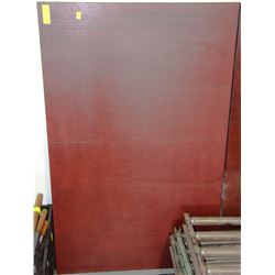 ME14 48"X30" WOOD TABLE TOP D1- CONDITION NEW
