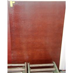 ME13 48"X30" WOOD TABLE TOP D17 - CONDITION NEW