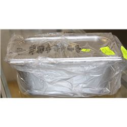 ME05 6"DEEP 1/3 SIZE INSERT W/ LID - CONDITION NEW