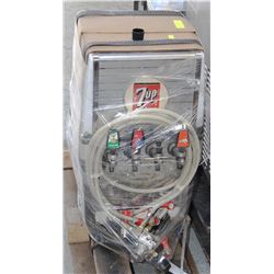 VINTAGE 4 SPOUT PEPSI/7-UP REFRIGERATED POP