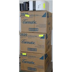 CORMATIC TOILET PAPER DISPENSER WITH ALMOST 3 FULL