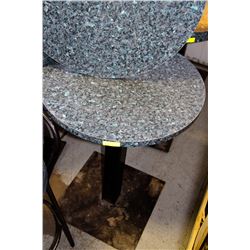 LOT OF 18 ASSORTED BAR TABLES