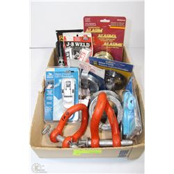 FLAT OF SHOP SUPPLIES MOSTLY NEW