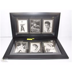 SET OF 2 -13 X 23 FRAMED ELVIS PICTURES