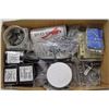 Image 1 : BOX OF NEW HARDWARE INCL. LAG BOLTS,