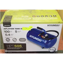 HYUNDAI INFLATION TANK KIT 5 GALLON TANK