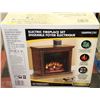 Image 1 : NEW ELECTRIC FIREPLACE SET CHIMNEY FREE