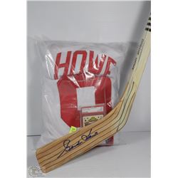GORDIE HOWE  AUTHENTICATED SIGNED JERSEY W/ COA