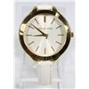 Image 2 : NEW AUTHENTIC MICHAEL KORS WOMENS WATCH WHITE BAND