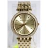Image 1 : NEW MICHAEL KORS 39MM GOLD PLATED CHRONOGRAPH DATE