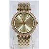 Image 2 : NEW MICHAEL KORS 39MM GOLD PLATED CHRONOGRAPH DATE