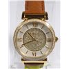 Image 1 : NEW MICHAEL KORS 38MM GOLD PLATED CASE UNISEX
