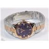 Image 4 : NEW MICHAEL KORS DAY-DATE S/S UNISEX WATCH PURPLE
