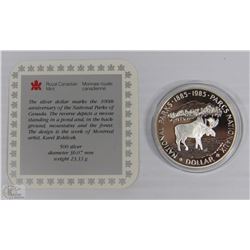 RCM NATIONAL PARKS CENTENNIAL SILVER PROOF DOLLAR