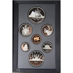 RCM DOUBLE DOLLAR PROOF SET INCLUDING SILVER ONE