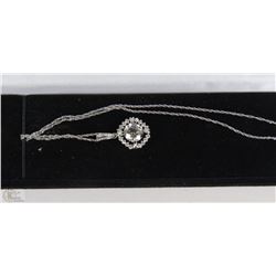 CANADIAN CERTIFIED 2.12CT DIAMOND PENDANT NECKLACE