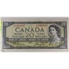 Image 1 : TWENTY DOLLAR CANADIAN BANK NOTE 1954