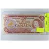 Image 1 : 1974 CANADIAN TWO DOLLAR BANKNOTE