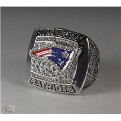 NEW ENGLAND PATRIOTS BRADY #12 CHAMPIONSHIP RING