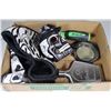 Image 1 : BOX W/2 MOTORCYCLE MASKS, SNAP-ON
