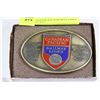 Image 1 : CANADIAN PACIFIC RAILWAY LINES BELT BUCKLE