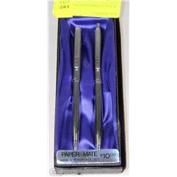 SET OF VINTAGE PAPERMATE PEN & PENCIL SET